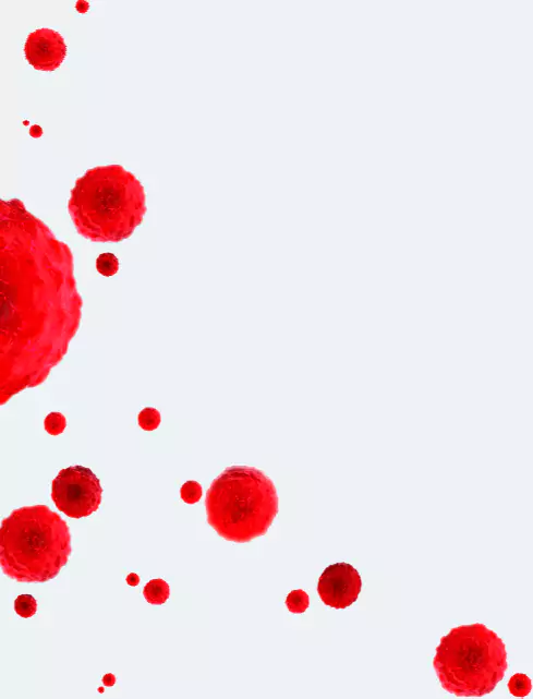 Decorative blood cells background
